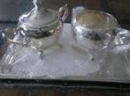 VERZILVERD MELK EN SUIKERPOTJE, Ophalen of Verzenden