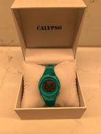 Calypso horloge blauw, Comme neuf, Autres marques, Synthétique, Enlèvement ou Envoi