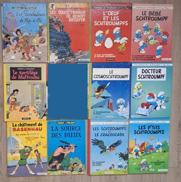 COLLECTION BD PEYO johan & pirlouit brisefer schtroumpf, Plusieurs BD, Enlèvement ou Envoi, Utilisé, Peyo