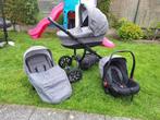 Mooie kinderwagen 3 in 1 - Bebetto Holland, Kinderen en Baby's, Ophalen, Zo goed als nieuw, Kinderwagen, Verstelbare duwstang
