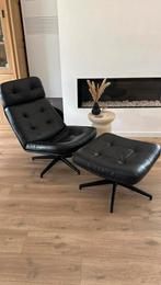 Heel mooie lederen fauteuil, Huis en Inrichting, Ophalen, Zo goed als nieuw