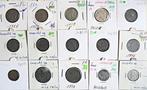Lot: munt, rest van de collectie, 15 verschillende munten, Verzenden, Metaal, Losse munt