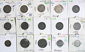 Lot: munt, rest van de collectie, 15 verschillende munten beschikbaar voor biedingen