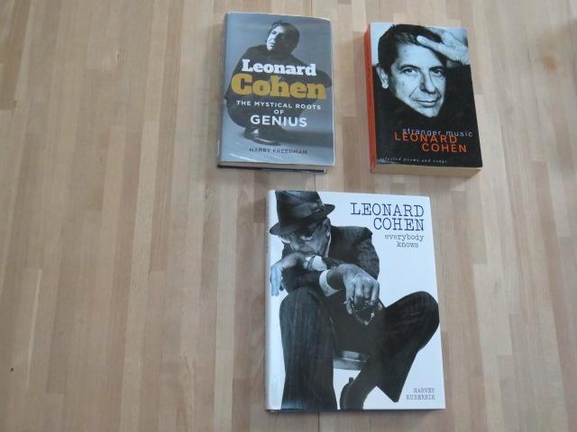 Leonard Cohen: 3 boeken voor 20 euro, Boeken, Muziek, Gelezen, Ophalen of Verzenden