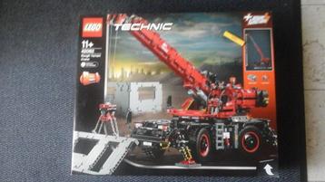 Grande grue rouge Lego Technic, Enlèvement ou Envoi, Neuf, Ensemble complet, Lego