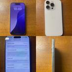 Iphone 16 pro onberispelijke staat 1 jaar garantie, 128 GB, Wit, Nieuw, Zonder simlock