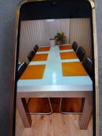 Tafel met 6 stoelen, Ophalen