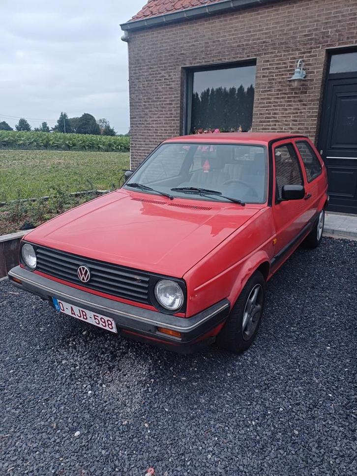 Vw golf mk2, Auto's, Volkswagen, Particulier, Golf, Benzine, Ophalen