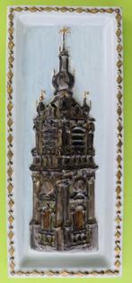 Porcelaine de Baudour - Carreau représentant le Beffroi Mons, Enlèvement ou Envoi