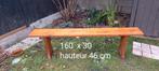 Banc de jardin
En bois
160x30
Hauteur 46 cm, Jardin & Terrasse, Bancs de jardin, Enlèvement, Bois