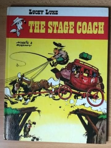 LUCKY LUKE - THE STAGE COACH - PREMIÈRE ÉDITION CARTONNÉE disponible aux enchères