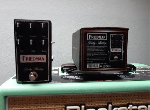Friedman Dirty Shirley Overdrive, Musique & Instruments, Effets, Comme neuf, Distortion, Overdrive ou Fuzz, Volume, Enlèvement