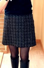 Mooi zwart rokje met gouddraad van JDY, Ophalen, Zo goed als nieuw, Zwart
