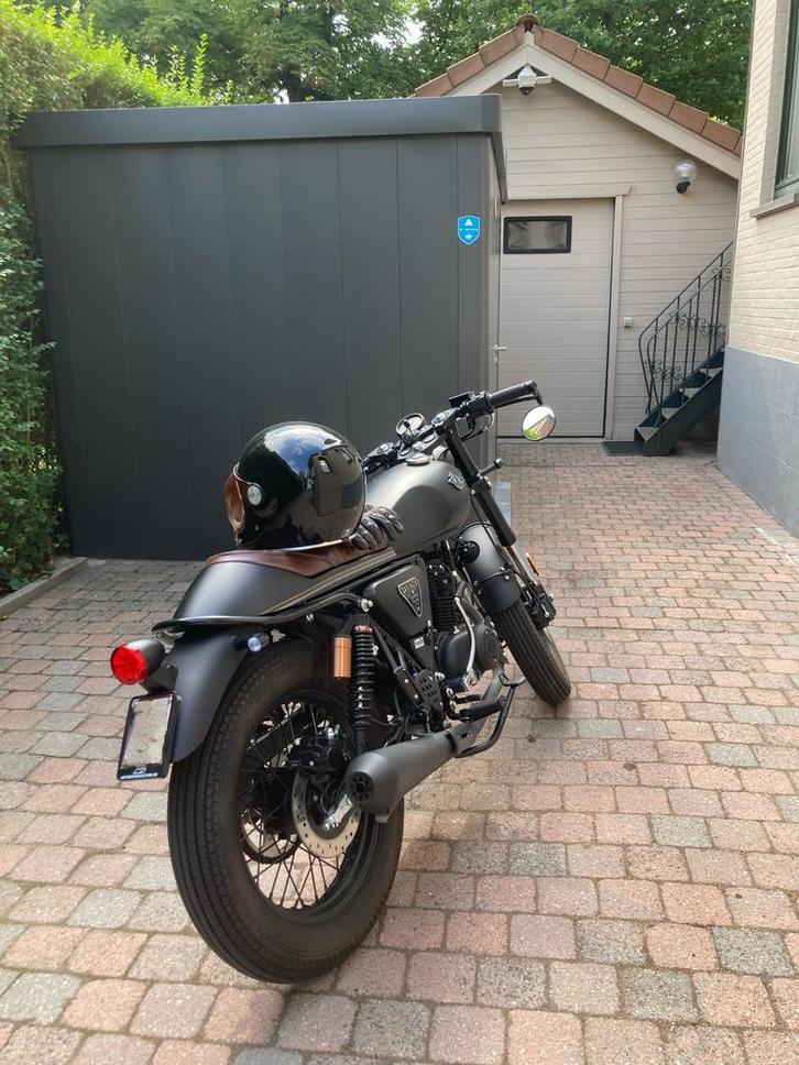 Caféracer archive 50 cc zeer goed onderhouden, Fietsen en Brommers, Brommers | Overige merken, Zo goed als nieuw, Klasse B (45 km/u)