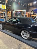 Bmw e46 cabrio, Auto's, 4 zetels, Zwart, Cabriolet, Zwart