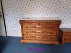 Antieke dressoir met marmeren blad, Huis en Inrichting, Ophalen, Met lade(s)