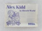 Sega Master System: Handleiding Alex Kidd in a Miracle World, Games en Spelcomputers, Games | Sega, Ophalen of Verzenden, Gebruikt
