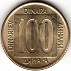 Joegoslavië : 100 Dinara 1989  KM#134  Ref 14864, Ophalen of Verzenden, Losse munt, Joegoslavië
