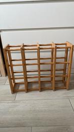 Houten wijnrek, Huis en Inrichting, Woonaccessoires | Wijnrekken, Ophalen, Gebruikt, Hout, 15 tot 25 flessen
