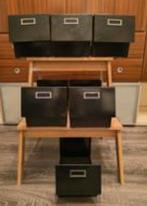 5 Cd metalen opbergvakjes, Huis en Inrichting, Ophalen of Verzenden, Gebruikt