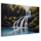 Toile street art Waterfall 60 x 40 cm - 18 mm., Envoi, Neuf