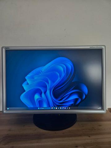 2x NEC 24 Inch 1920x1200 16:10 Monitor 60-85Hz beschikbaar voor biedingen