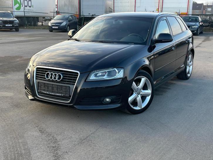 Audi A3 S-line. Jaar 2010  153000.km  2.0 TDI Euro 5, Autos, Audi, Entreprise, A3, ABS, Phares directionnels, Airbags, Air conditionné