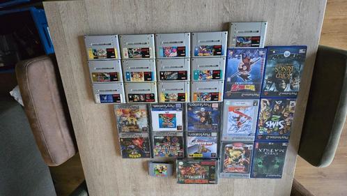 Lot de jeux et accessoires PS1, PS2, PS3, Xbox, N64, SNES, Consoles de jeu & Jeux vidéo, Jeux | Autre, Utilisé, Enlèvement