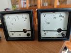 2 Paneelmeters 400 volt en 8 ampere, Ophalen, Gebruikt