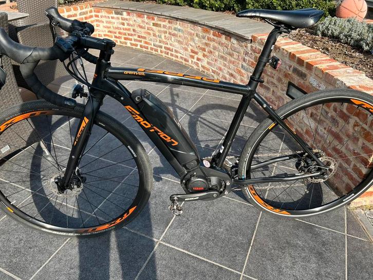 Electrische gravelbike, Fietsen en Brommers, Elektrische fietsen, Gebruikt, Ophalen