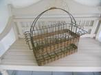 Rotan - mand van rieten en smeedijzer. E, Huis en Inrichting, Ophalen, Riet, Mand
