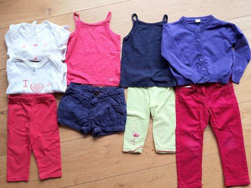 Lot de 9 vêtements fille 2 ans- A acheter en lot ou à la piè, Kinderen en Baby's, Kinderkleding | Maat 92, Meisje, Broek, Ophalen