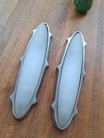 Arteluce geco wandlampen set 2 Italiaans design vintage, Huis en Inrichting, Ophalen
