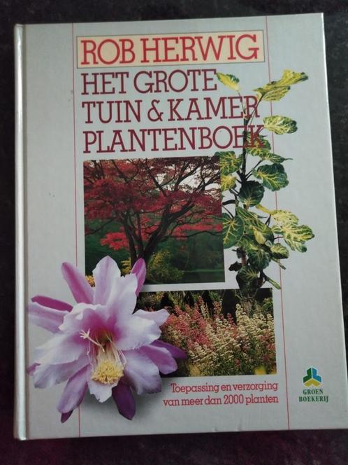 Het grote tuin & kamerplantenboek (Rob Herwig), Boeken, Wonen en Tuinieren, Gelezen, Tuinieren en Tuinplanten, Ophalen of Verzenden