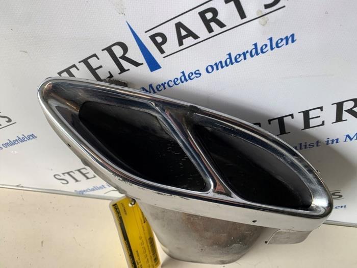 Sportuitlaat van een Mercedes C-Klasse, Auto-onderdelen, Uitlaatsystemen, Mercedes-Benz, Gebruikt, 3 maanden garantie, Ophalen of Verzenden