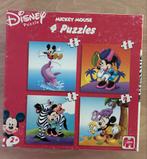 Puzzle Mickey Mouse, Enlèvement ou Envoi, 2 à 4 ans, Comme neuf, 10 à 50 pièces