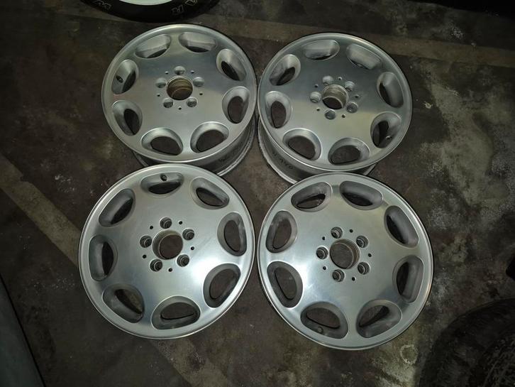 Jantes alu brossé d origine Mercedes s w140, Auto diversen, Wieldoppen, Zo goed als nieuw, Ophalen