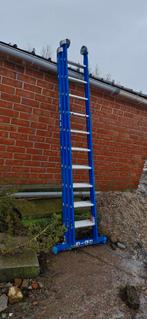 3-delige ladder, Doe-het-zelf en Bouw, Ladders en Trappen, Ophalen, Zo goed als nieuw, Ladder, Opvouwbaar of Inschuifbaar