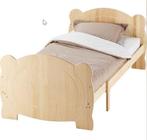 Uitschuifbaar bed (144,5 tot 195 cm) +  ladekast + nachtkast, Kinderen en Baby's, Ophalen, Gebruikt, 70 tot 85 cm, Matras
