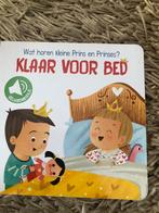 Muzikaal boekje klaar voor bed, Boeken, Kinderboeken | Baby's en Peuters, 1 tot 2 jaar, Ophalen of Verzenden, Zo goed als nieuw