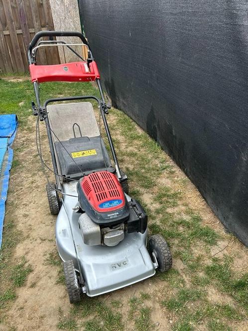 hvc zelftrekker, Tuin en Terras, Grasmaaiers, Gebruikt, Benzine-grasmaaier, 50 cm of meer, Cirkelmaaier, Opvangzak, Ophalen