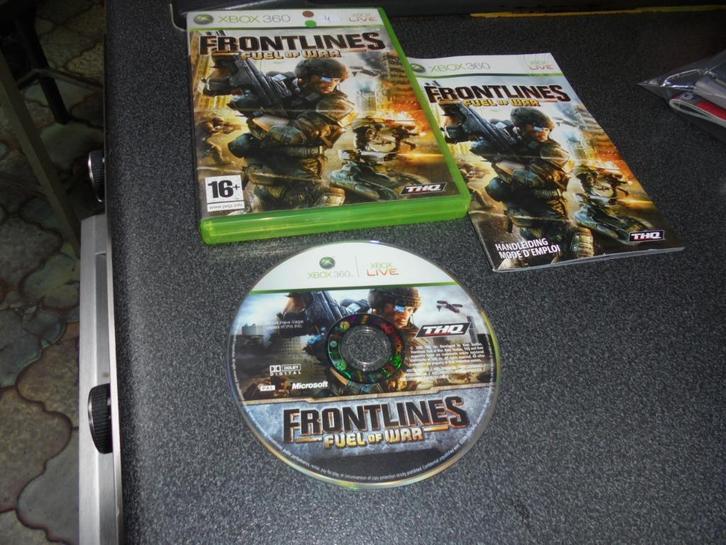 Xbox 360 Frontlines Fuel of War (orig-compleet), Games en Spelcomputers, Games | Xbox 360, Gebruikt, Vechten, 1 speler, Vanaf 16 jaar