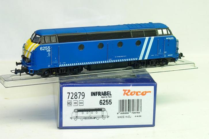 ROCO 72879 6255 INFRABEL SNCB NMBS DC PRE-DIGITAL, Hobby en Vrije tijd, Modeltreinen | H0, Zo goed als nieuw, Locomotief, Gelijkstroom