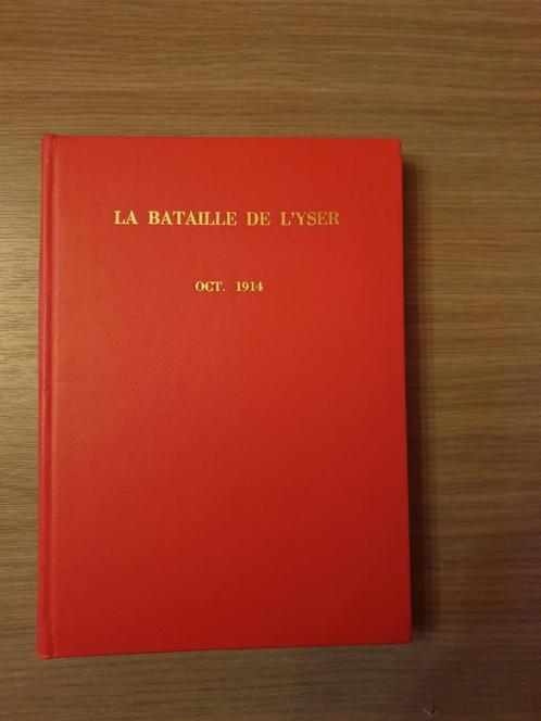 1914-1918 IJZER NIEUWPOORT DIKSMUIDE BELGISCH LEGER La batai, Boeken, Oorlog en Militair, Gelezen, Ophalen of Verzenden