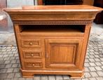 Massief eiken tv kast, Antiek en Kunst, Ophalen