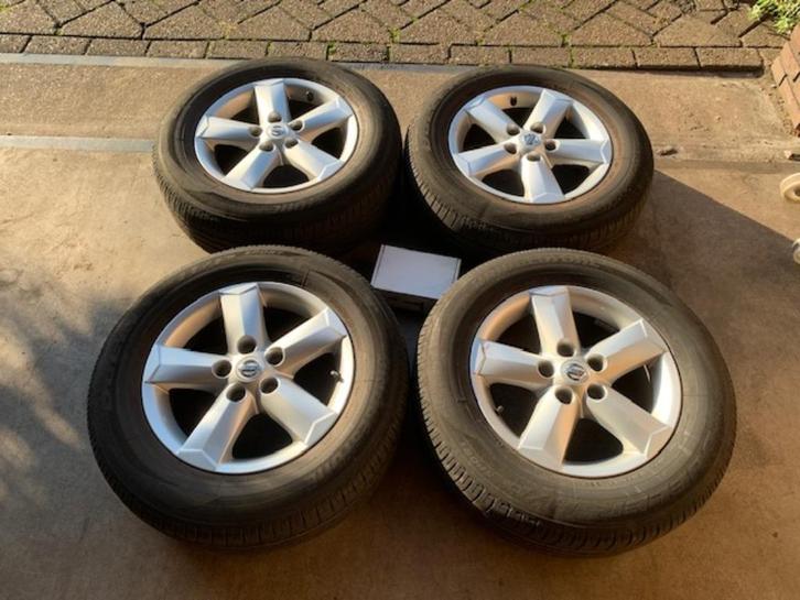 NISSAN QASHQAI DUKE TRAFFIC VELGEN + WINTERBANDEN 215 60 16, Auto-onderdelen, Ophanging en Onderstel, Nissan, Renault, Ophalen of Verzenden