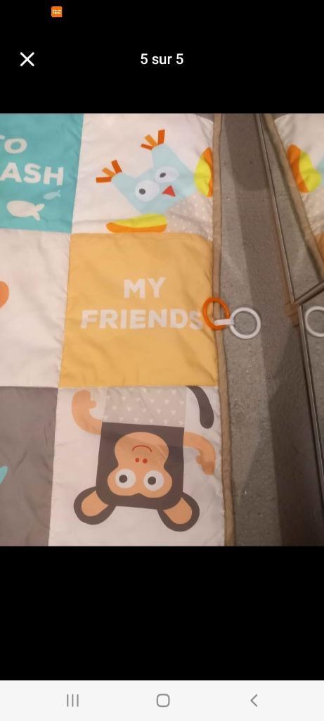 Tapis d'éveil bébé, Kinderen en Baby's, Speelgoed | Babyspeelgoed, Zo goed als nieuw, Overige typen, Ophalen