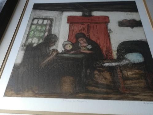 Sterk gekleurd water, Antiek en Kunst, Kunst | Schilderijen | Klassiek, Ophalen