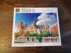 Puzzel King 1000 stukjes Notre Dame Cathedral, Hobby en Vrije tijd, Gebruikt, Ophalen of Verzenden, 500 t/m 1500 stukjes, Legpuzzel