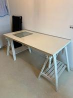 Verstelbare bureau, Ophalen, In hoogte verstelbaar, Gebruikt, Bureau